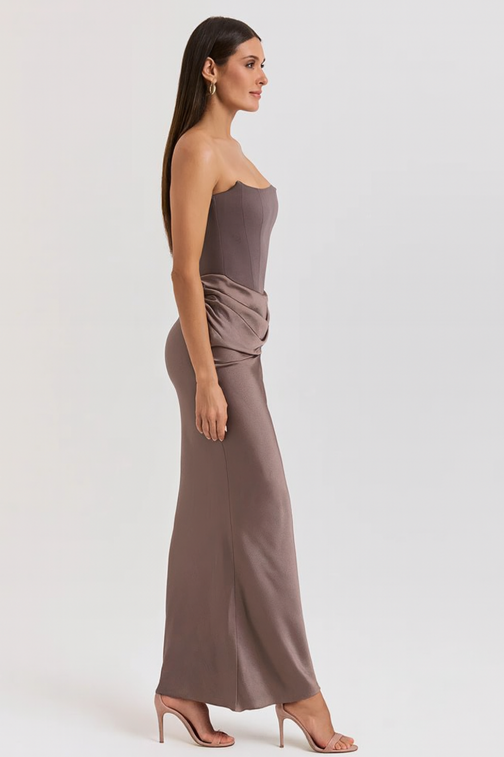 Vera Women's Maxi Dress | Elegant Strapless Design, Formal Occasion 2