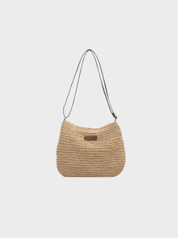 Yvette Women's Crossbody Bag | Woven Texture, Adjustable Strap 0
