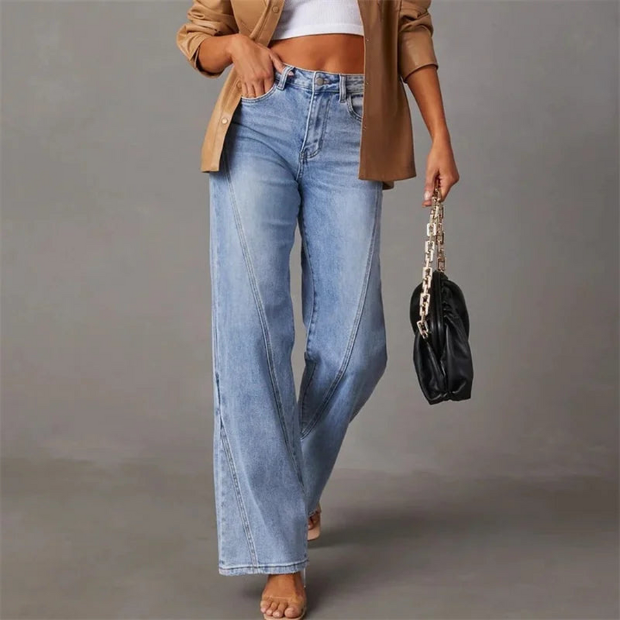 Zara Women's Wide-Leg High-Waisted Jeans | Relaxed Fit 1